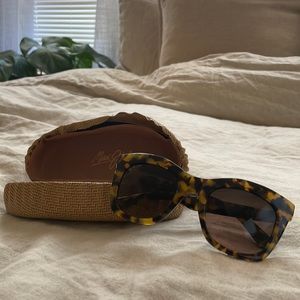 Maui Jim coco palms tortoise shell polarized sunglasses